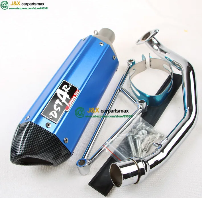 GY6 125 150 152qmi 157qmj двигатель скутер выхлопной YOSHIMURA части мотоцикла глушитель