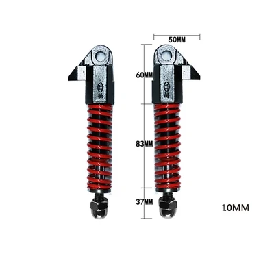 8inch Red 10 дюймов 8 дюймов электрический скутер гидравлический амортизатор подвеска пружинный отскок демпфирования электрический скутер запчасти - Цвет: 8inch Red