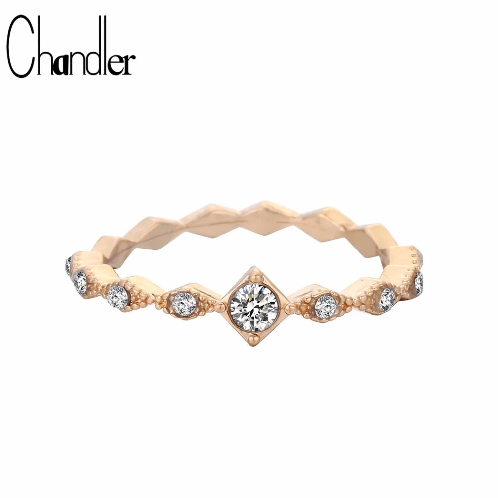 Chandler Cactus CZ Crystal Paw Rings Midi Finger Twist Toe Feet Ring For Women Championship Sets Bohemia Tiny Slim Bijoux|Обручальные