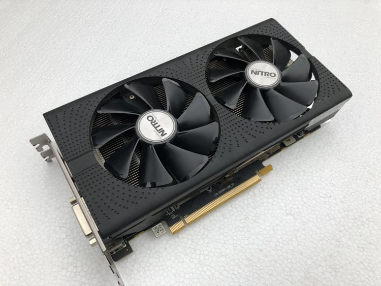 Используется Sapphire RX 470D 4G Ультра-Платиновый Настольный дисплей высококлассная