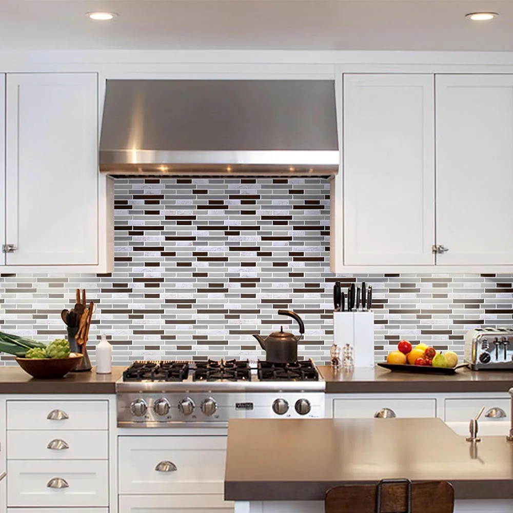 Новое поступление настенная плитка наклейки линия талии наклейка кухонный клей