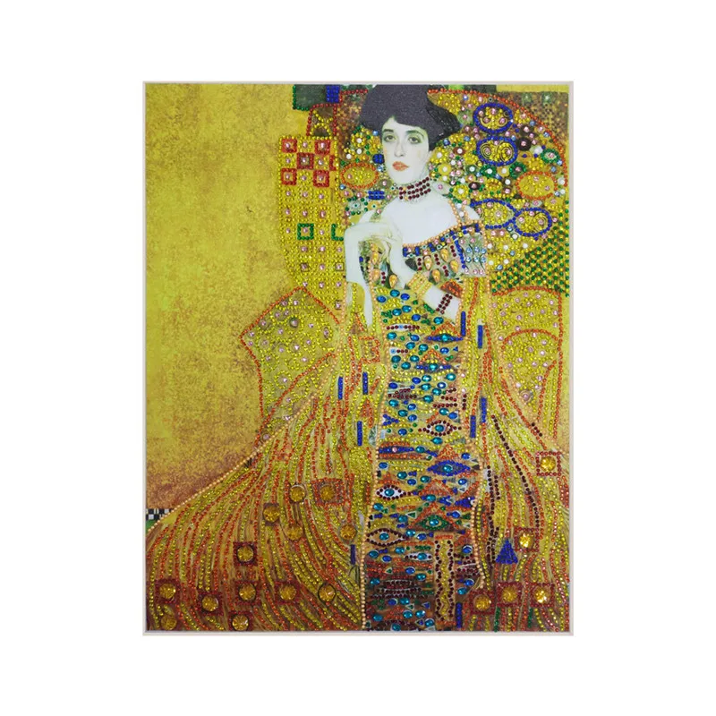 50*40cm Diamond Embroidery Fashion Lady Special Shaped Painting Needlework Rhinestone 5d Drill DIY Crystal | Дом и сад