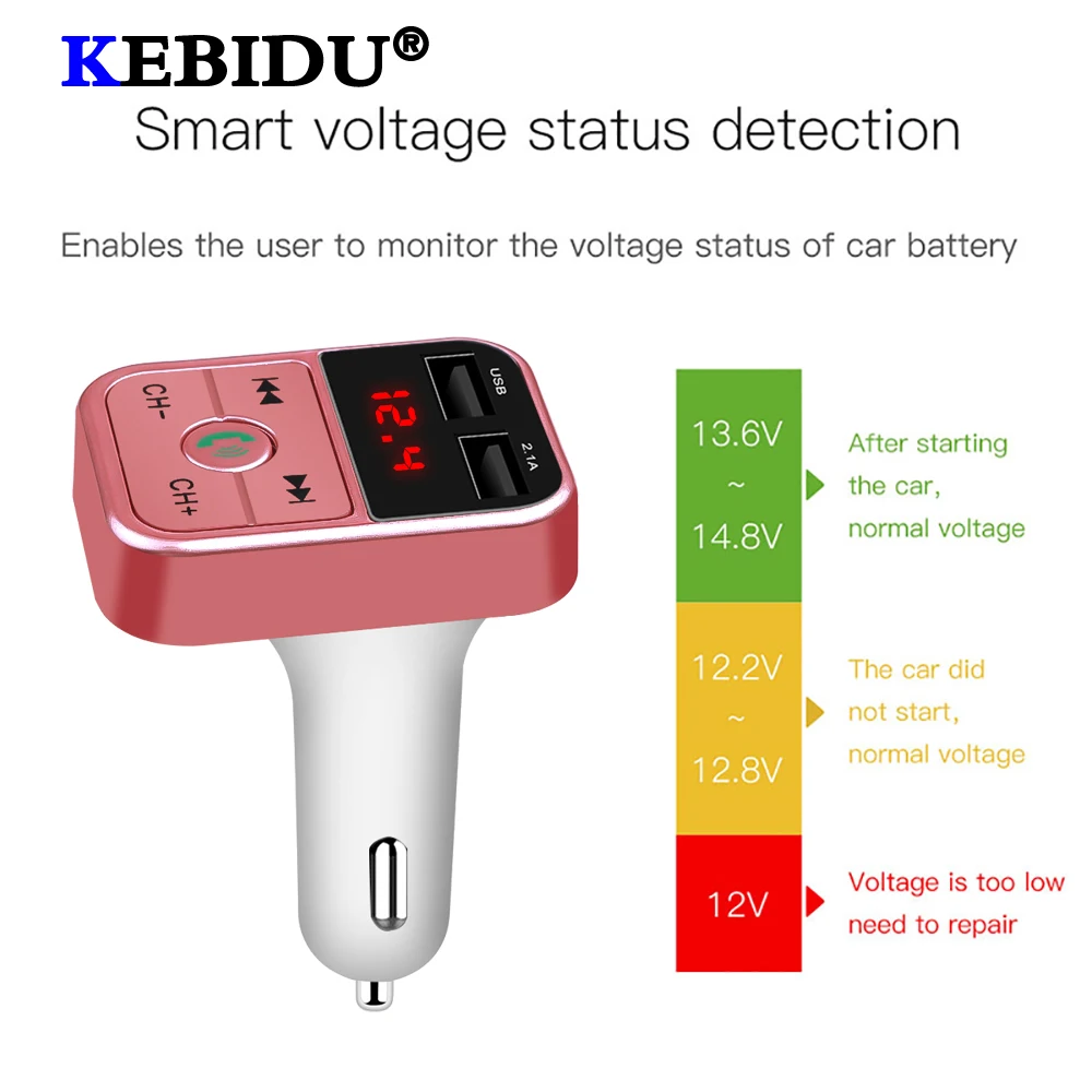 Mult function FM автомобильное зарядное устройство Bluetooth передатчик MP3 радио плеер с