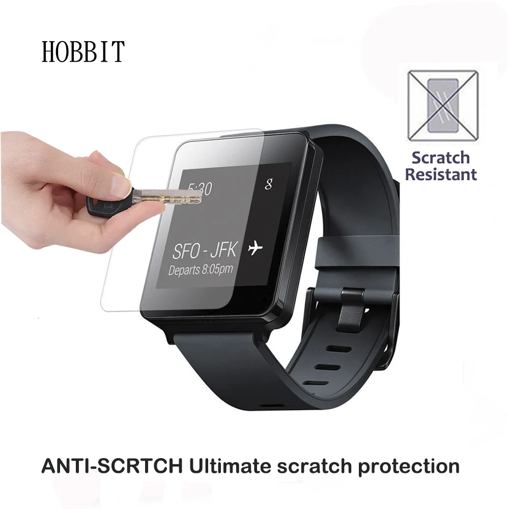 Защитный экран для LG G Watch W100 2 упаковки 0 3 мм 2.5D 9H закаленное стекло твердость