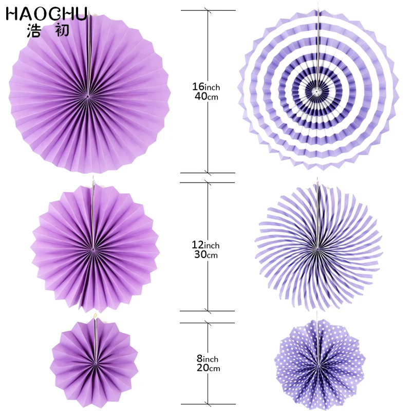 HAOCHU 6 шт./компл. Лаванда Фиолетовый Романтический Цвет для свадебной вечеринки