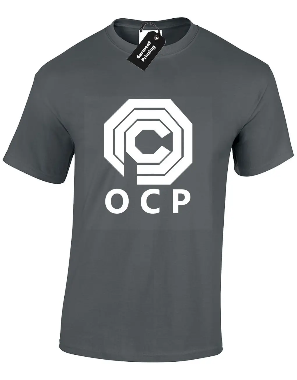 OCP Мужская футболка ROBOCOP POLICE DESIGN SCI FI ретро фильм мода Культовая пленка крутая