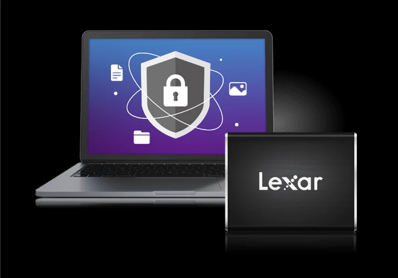 Lexar 500G 1T Профессиональный SL100 Pro Портативный SSD высокая скорость 950 МБ/с./с чтение 900 МБ/с./с запись 500 ГБ 1 ТБ светодиодный светильник 256 бит AES черный