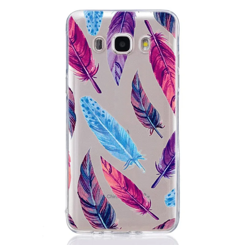 Для Samsung Galaxy A3 A5 2016 2017 A300 A320F A510 A520F TPU цветной мягкий милый чехол с изображением