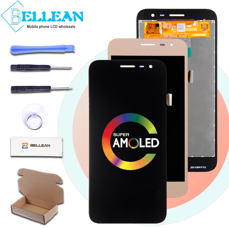Catteny Новый J260 LCD с сенсорным экраном для Samsung Galaxy J2 Core J2Core дисплей Сенсорная панель