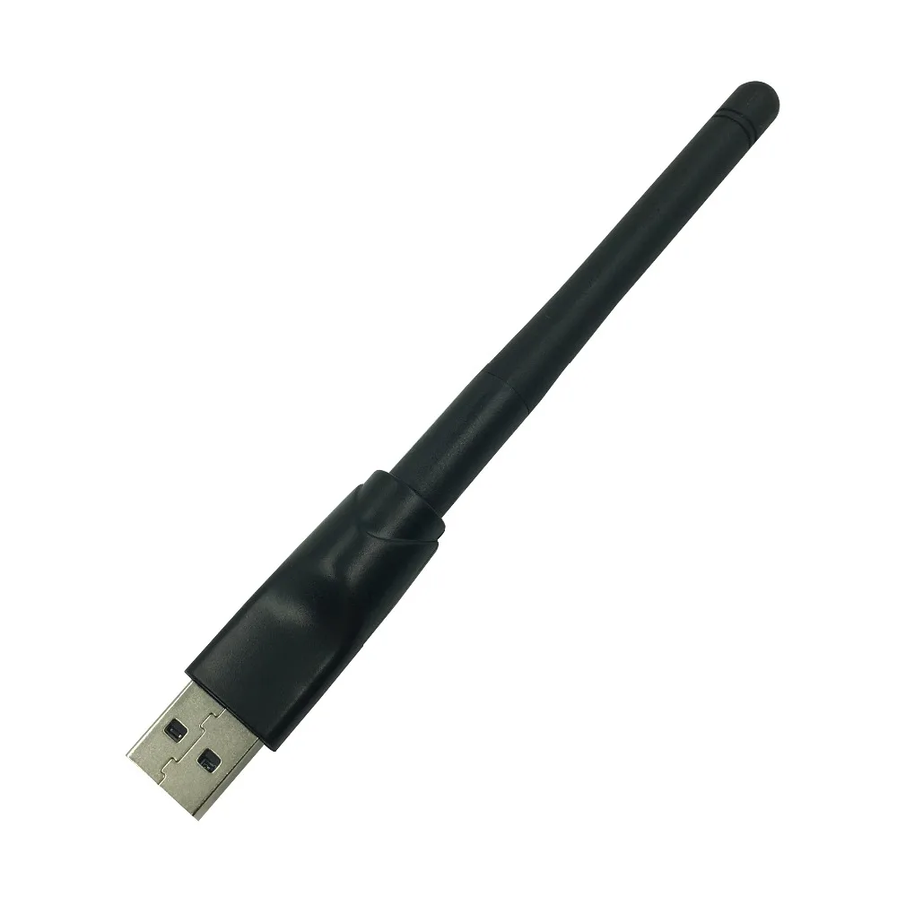 [50 шт.] 5370 Wi-Fi с Ralink RT5370 чип Полиэтиленовая упаковка 150 Мбит/с 2,4 ГГц 802.11b/g/n USB2.0 вращающийся Беспроводной Wi-Fi антенна с USB