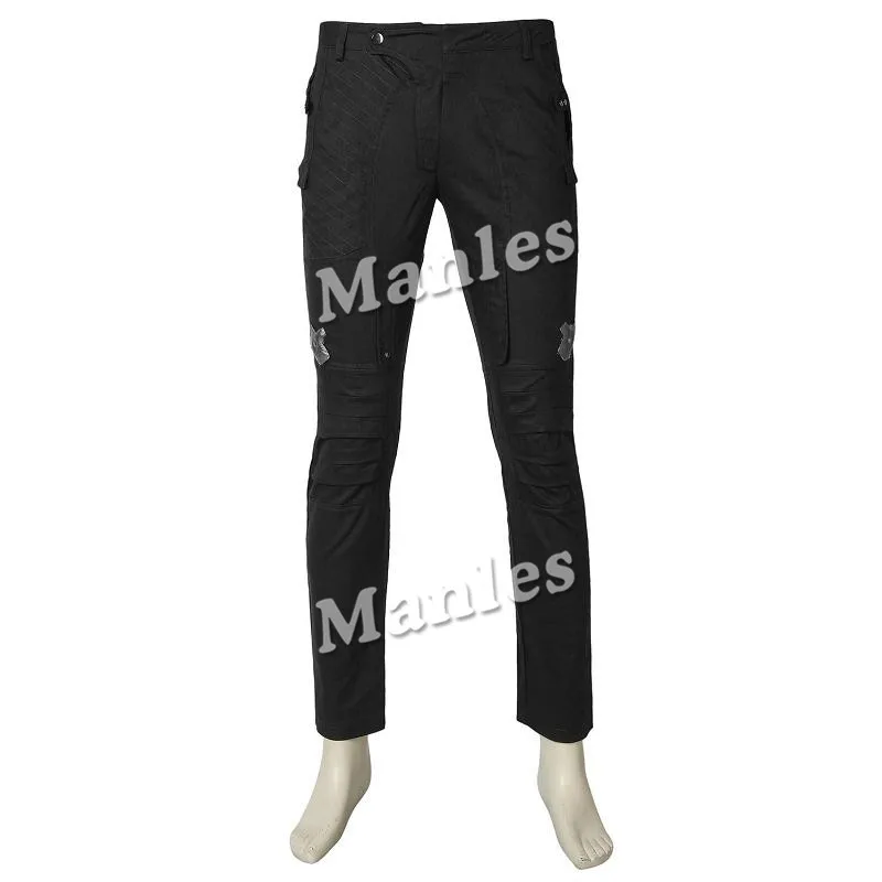 Pants Питер Куилл Звездный Владыка Косплей куртка стражи Галактики костюм для взрослых на Хэллоуин мужское кожаное пальто наряд костюм на заказ - Цвет: Pants