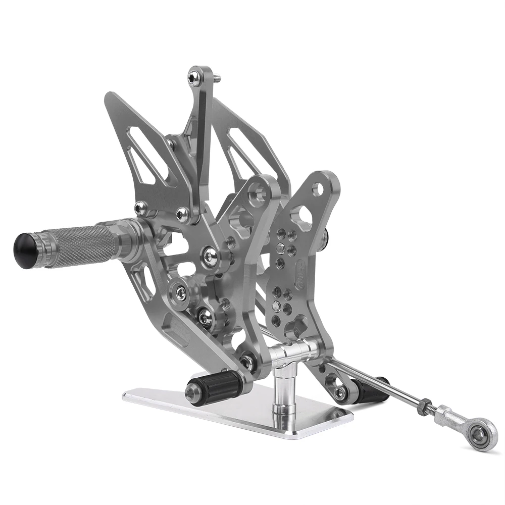 CNC Алюминиевый Регулируемый мотоцикл Rearset задний Набор Подножки педаль Подножка для Suzuki SV650 SV650S SV650X
