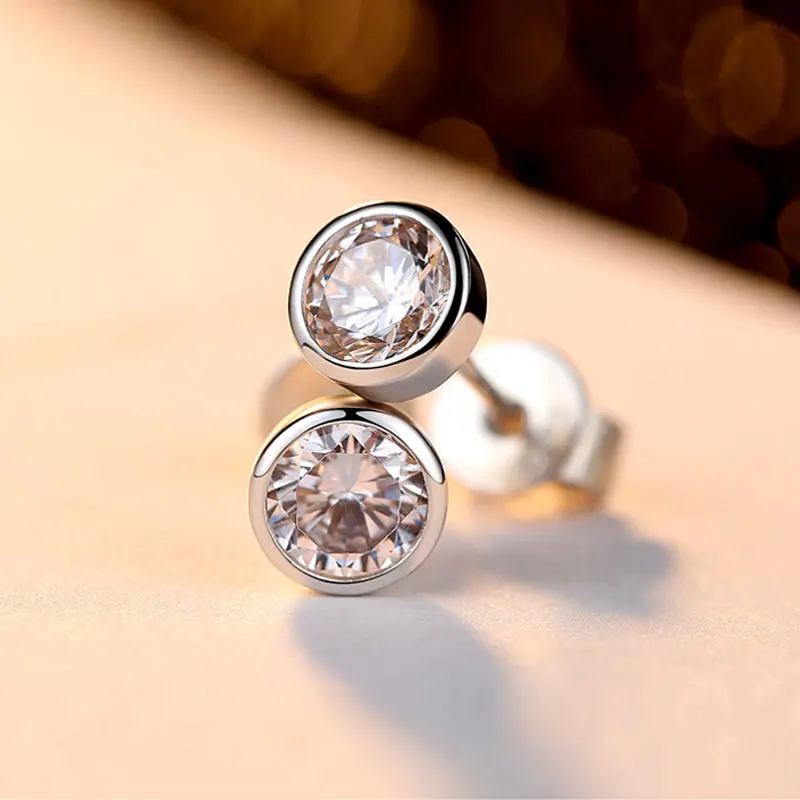 Ангел Роскошные Для женщин свадебные серьги 925 стерлингов Серебряные ювелирные