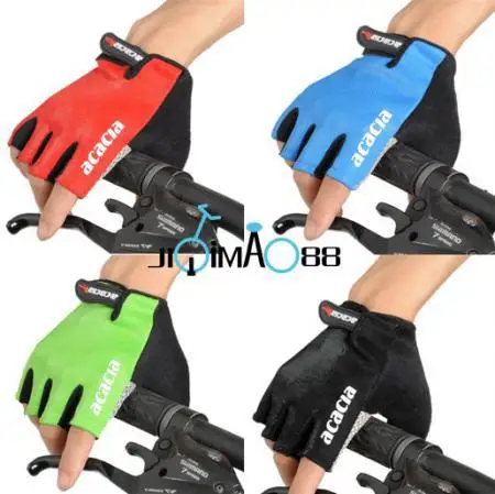New Cycling Riding Bike Bicycle Outdoor mercerized cotton Half Finger Gloves Blue Size M|bicycle handlebar camera mount|bicycle flashingbicycle