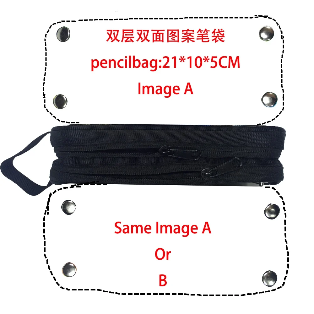 Пенал с животными повседневный чехол рисунком кошки котенка волка лошади