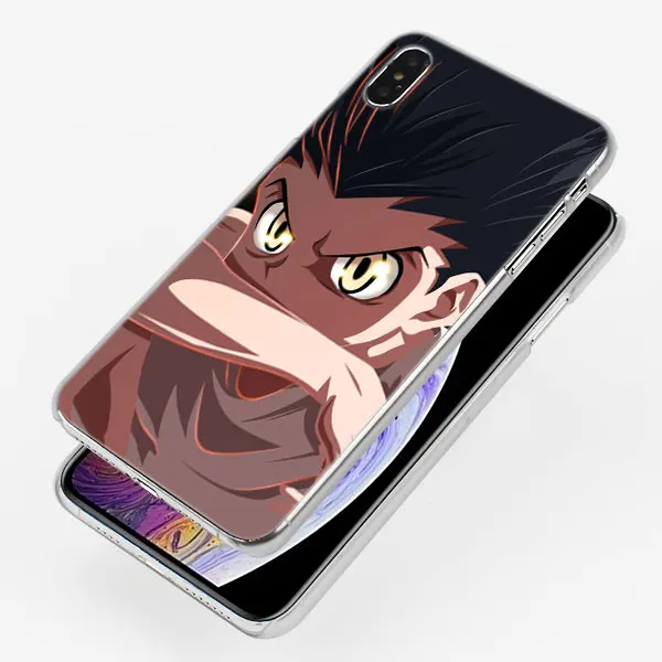 Hunter x hunter hisoka Прозрачный жесткий чехол для телефона Apple iPhone X XS XR XS MAX 6 6s 6Plus 7 8 7 Plus SE 5S - Цвет: 09