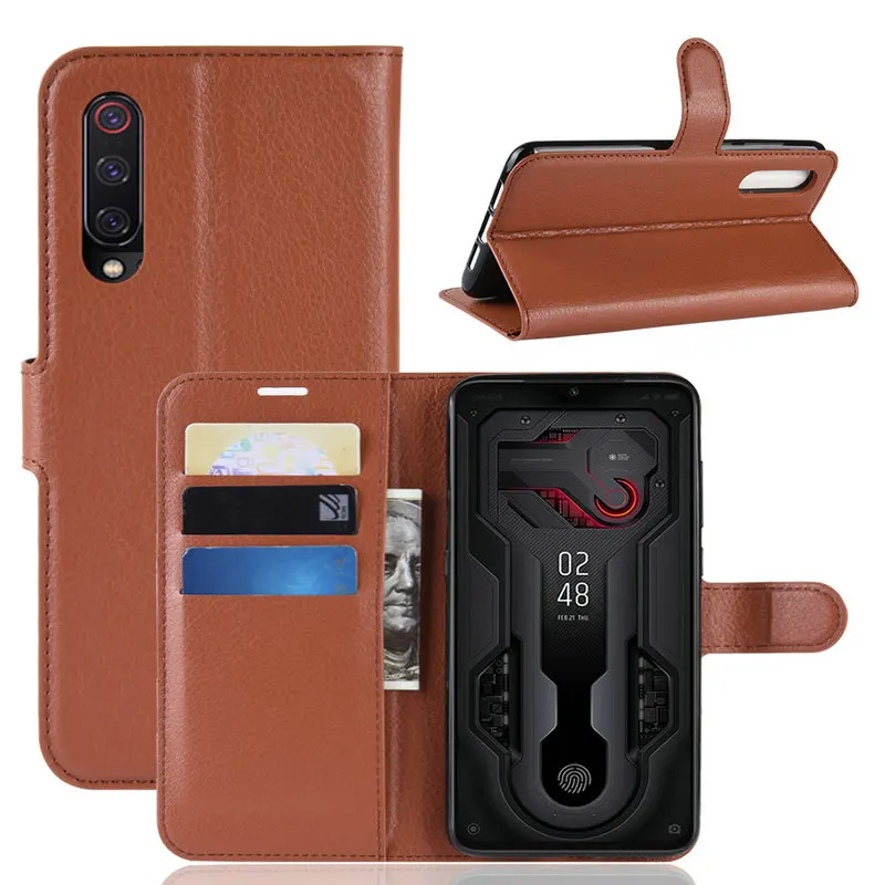 Роскошный кожаный чехол книжка WIERSS для Xiaomi Mi 9 Mi9 SE 128 ГБ 64 телефона бумажник с
