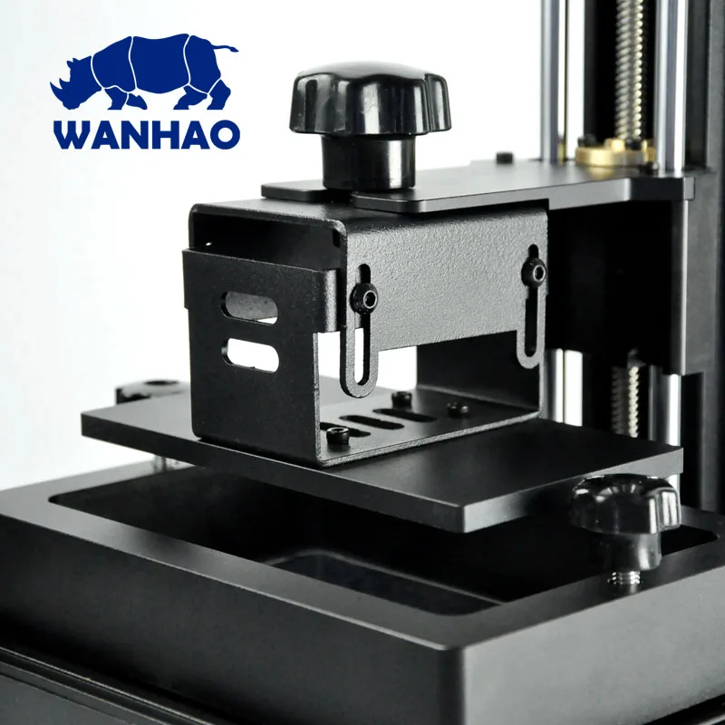 Wanhao Дубликатор 7 УФ смолы 3d принтер SLA/DLP машина с сенсорным экраном управления ЖК