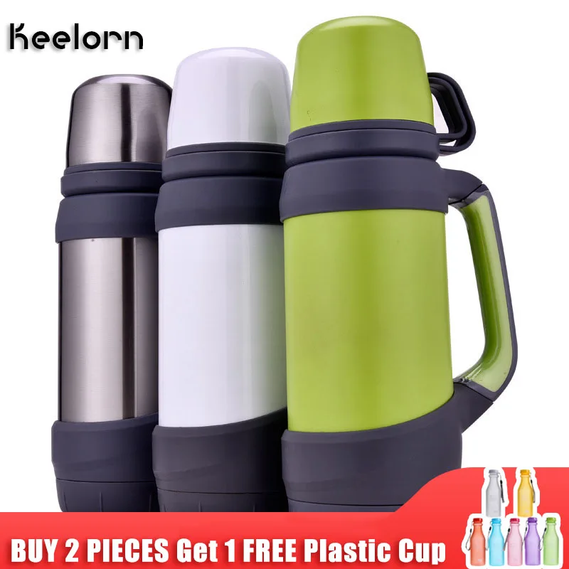 Термос вакуумный Keelorn из нержавеющей стали 1 2 л л|coffee thermoses|thermos bottlevacuum flask |