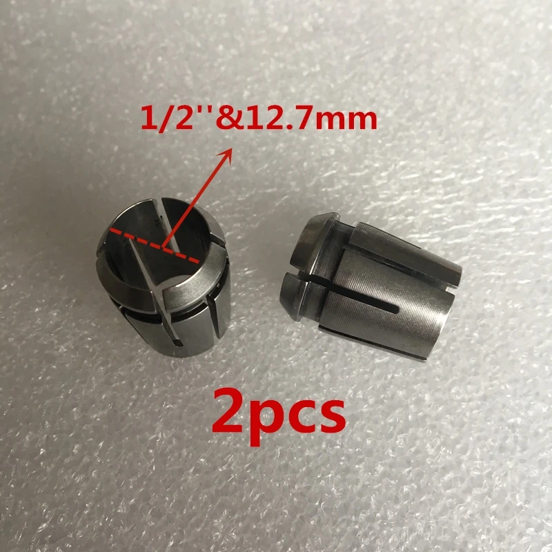 1/2 ''12,7 мм 3/8'' маршрутизатор Втулка Конусная Зажимная гайка адаптер хвостовик ЧПУ аксессуары Замена для Makita 3612 763629-0 763622-4 763628-2