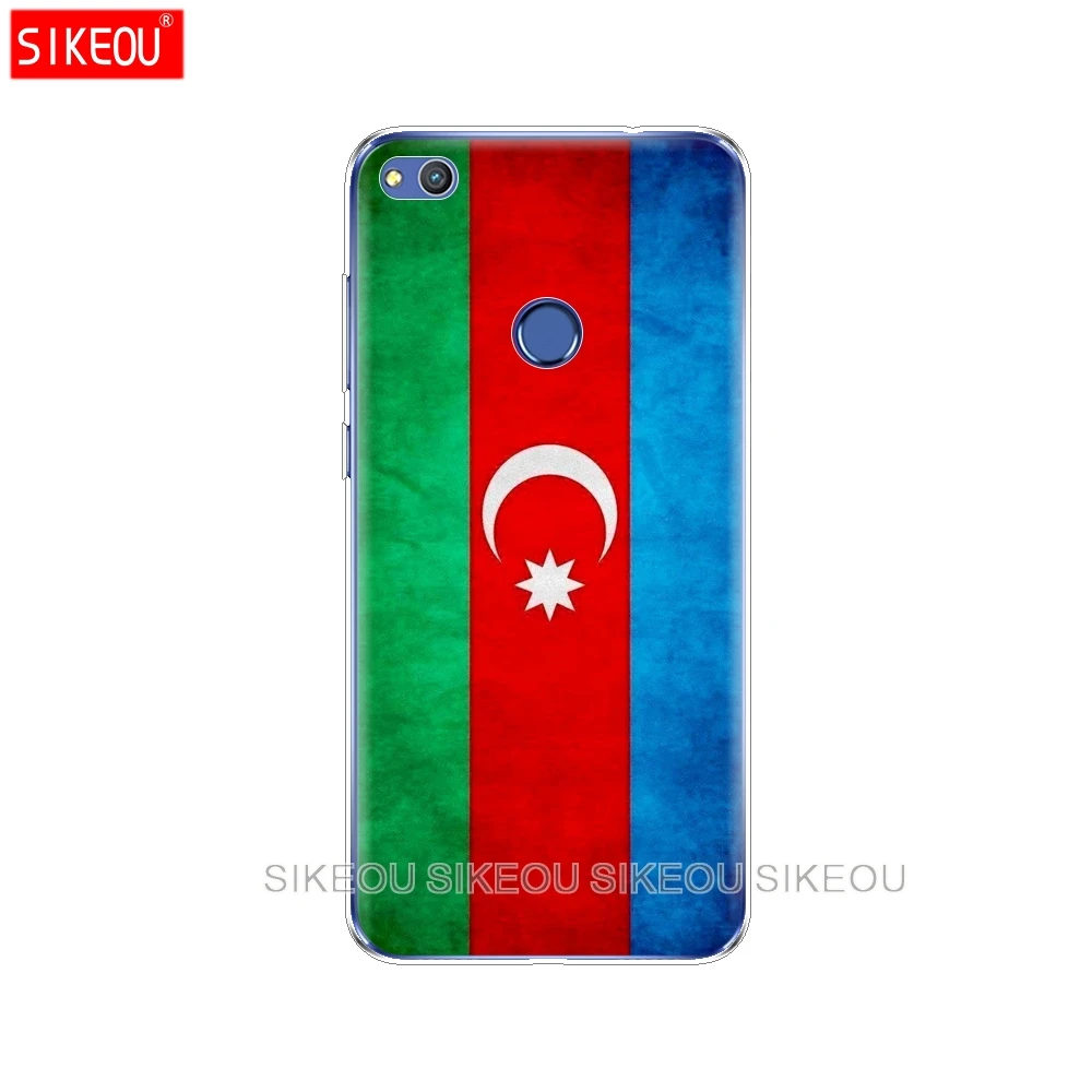 Силиконовый чехол для телефона Huawei P20 P7 P8 P9 P10 Lite Plus Pro 2017 p smart 2018 с флагом