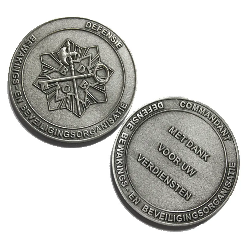 

Discount promotion antique silver coin new zinc alloy coins