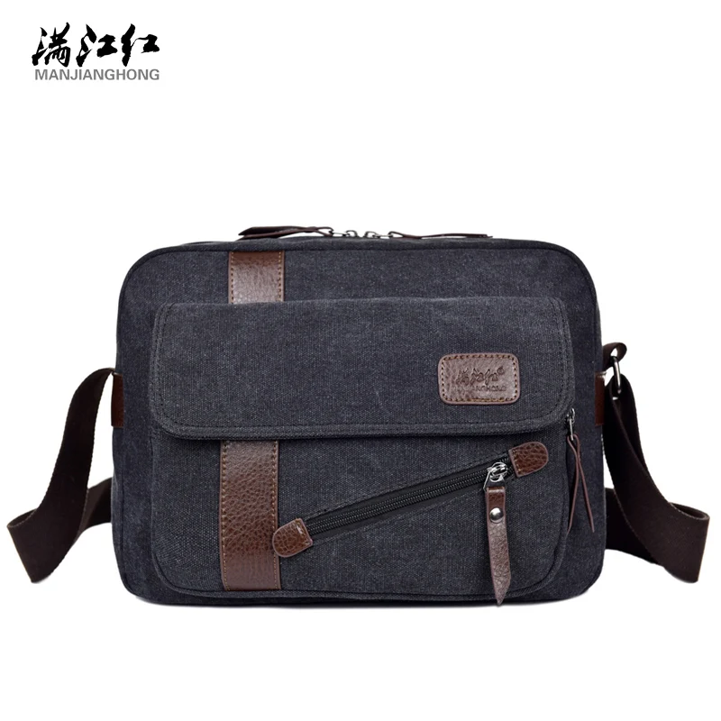 men messenger bags vintage canvas shoulder bag mens buisness bag attache laptop case office designer briefcase free global shipping