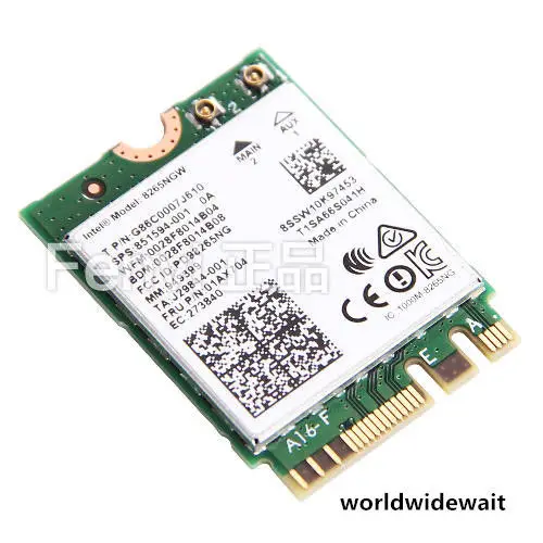 Intel Беспроводная Двухдиапазонная AC 8265NGW 867 Мбит/с WIFI карта Bluetooth 4 2 | Инструменты