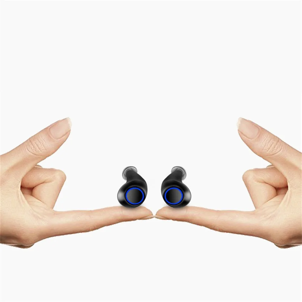 VOBERRY, беспроводная Bluetooth 4,2, высокая производительность, чип, гарнитура, TWS, водонепроницаемая гарнитура, мини, ухо, стерео гарнитура