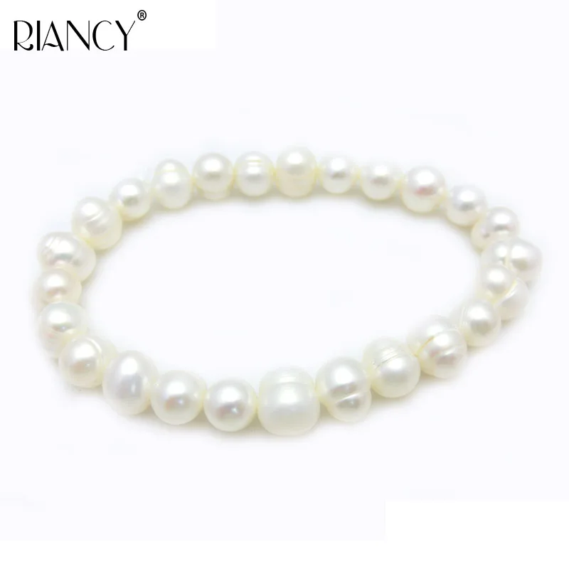 

Fashion truly Natural Freshwater Pearl Bracelet Five styles Pearls Bracelet Elastic rope Pearl Jewelry for Women