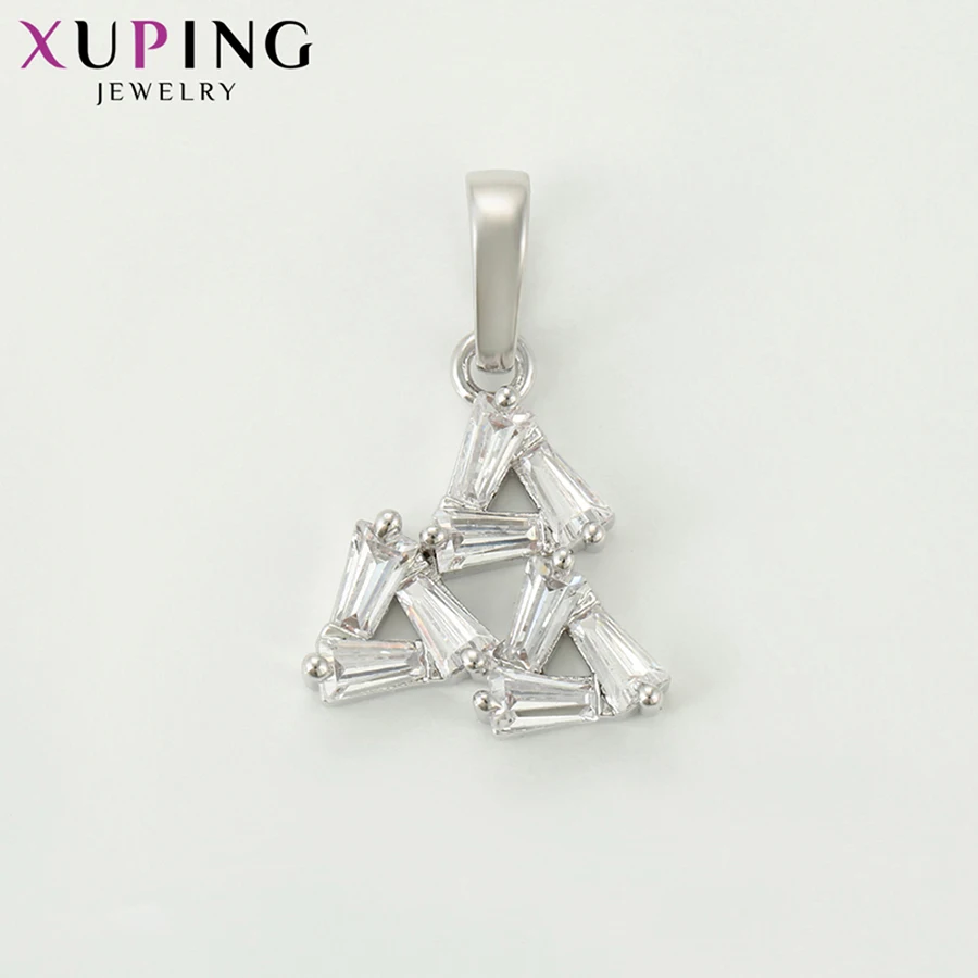 Xuping очаровательный дизайн новый красивый простой кулон для женщин три