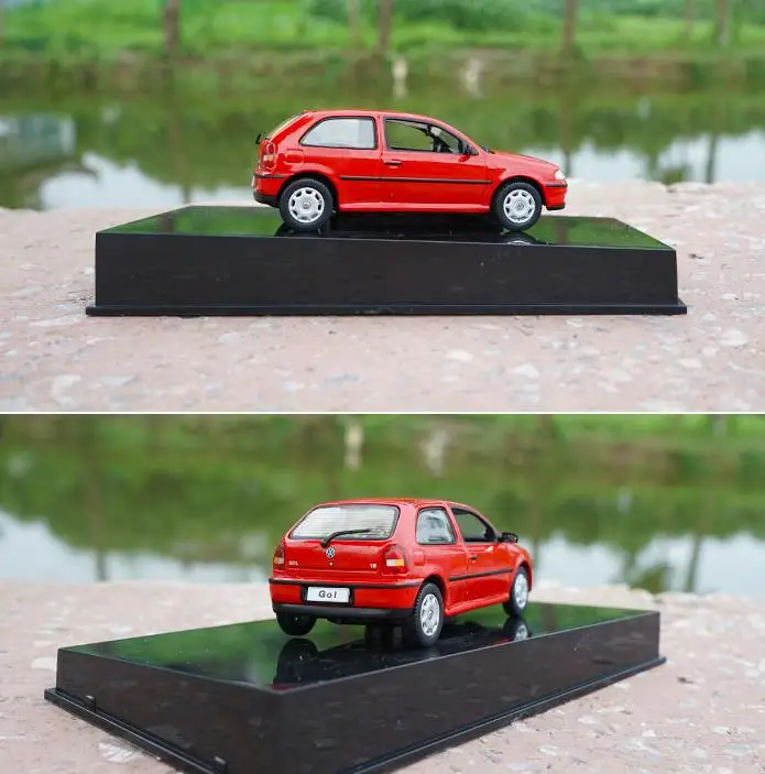 1:43 GOL VW игрушечный автомобиль из сплава, высокая модель модели автомобиля, литая металлическая модель игрушечного автомобиля, Изысканные Подарки