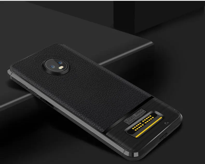 Для Motorola Moto Z3 Play роскошный полный мягкий силиконовый чехол из ТПУ противоударный чехол для Moto Z3 Play