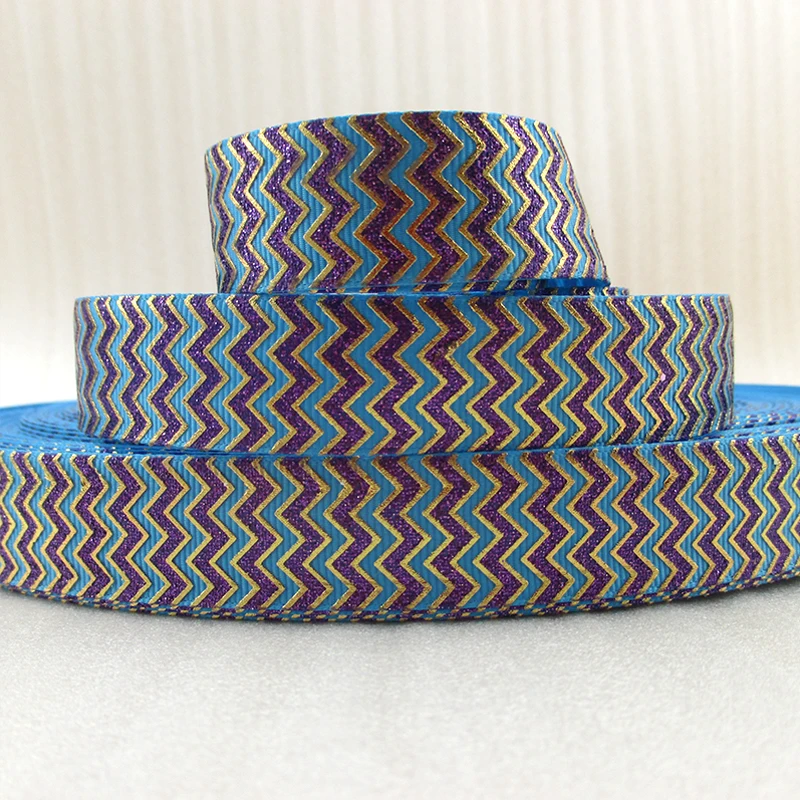 1042344005 David accessories 7/"(22 мм) Блестящая серебряная Золотая лента 10 ярдов, материалы для ручных поделок, Свадебная подарочная упаковка, 10Yc1467 - Цвет: 1042344005