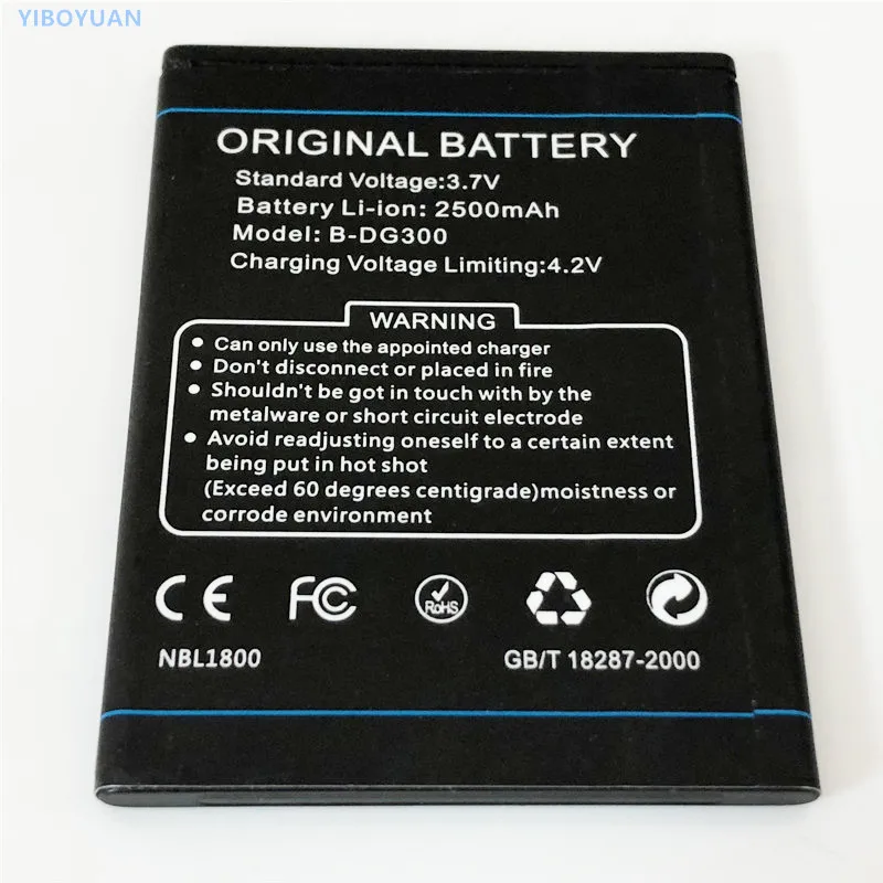 3 7 V 2500mAh B DG300 Для Doogee Voyager MT6572 5 0 &quotаккумулятор Batterie Bateria batterij Batteri|battery for doogee|battery