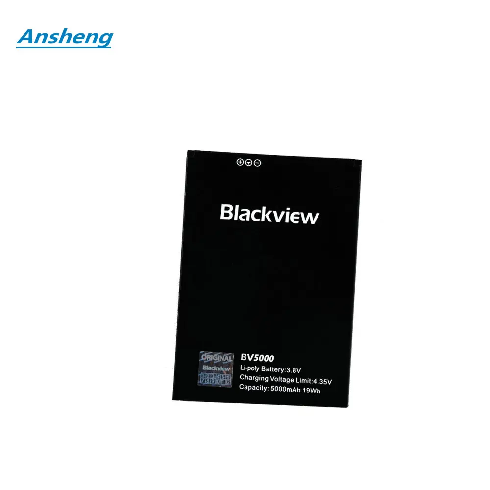 100% Новый оригинальный аккумулятор 5000 мАч для смартфона Blackview BV5000 MTK6735 Quad Core 5 0 &quotHD