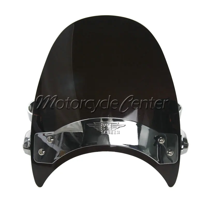 Black Мотоциклетное ветровое стекло для 1987-2004 Suzuki охранной 1400 VS1400GLP VS1400GL 800 VS800GL VL800 VS VL 87 92 00 04 - Цвет: Black