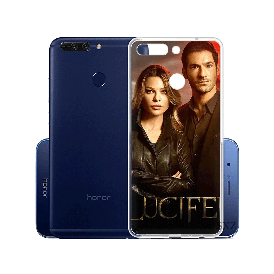 Чехол для телефона Lucifer Tv Series Poster Huawei Y5 Y6 Y7 II 2017 2018 Prime защитная