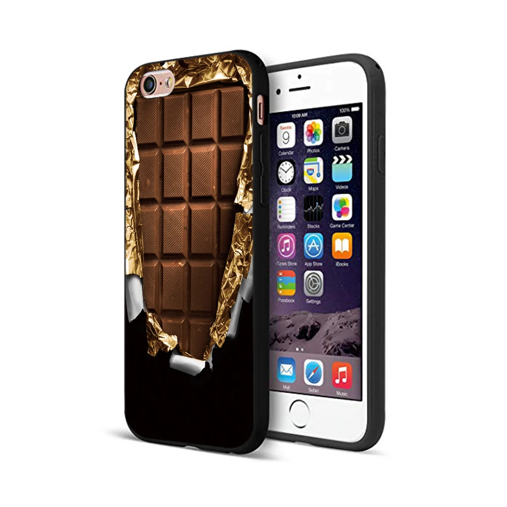 12572 Черный чехол ТПУ для iphone 5 5s se 6 6s 7 8 plus x 10 чехол силиконовый чехол для iphone XR XS 11 pro MAX чехол Аленка Бар Шоколад - Цвет: 12572