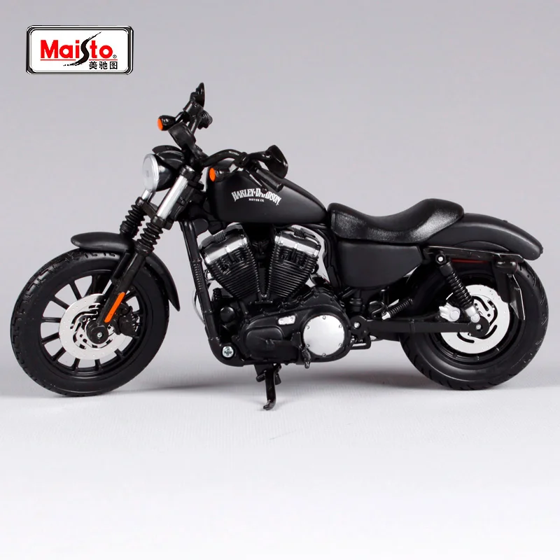 Maisto 1:12 2013 Sportsyer lron 883 мотоцикл литая Черная модельная форма для сбора Игрушечная