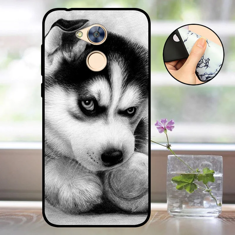QXG Funda Honor 6A чехол для телефона huawei Honor 6A чехол силиконовый матовый чехол huawei Honor 6A DLI TL20 6 A Honor6A мягкий чехол - Цвет: QXG
