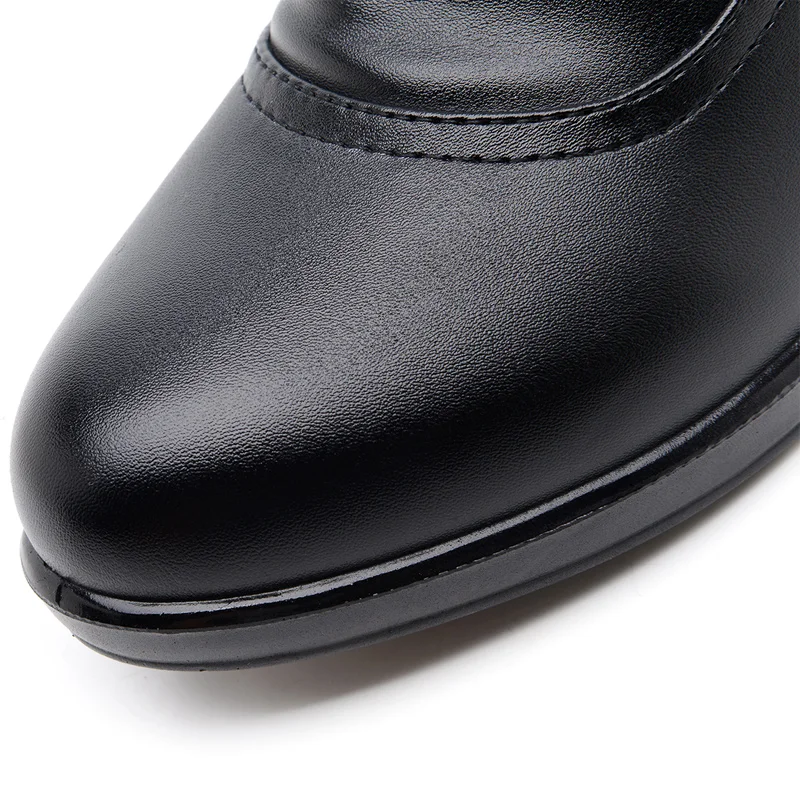 Женские ботинки теплые плюшевые зимние для женщин водонепроницаемые ботильоны с