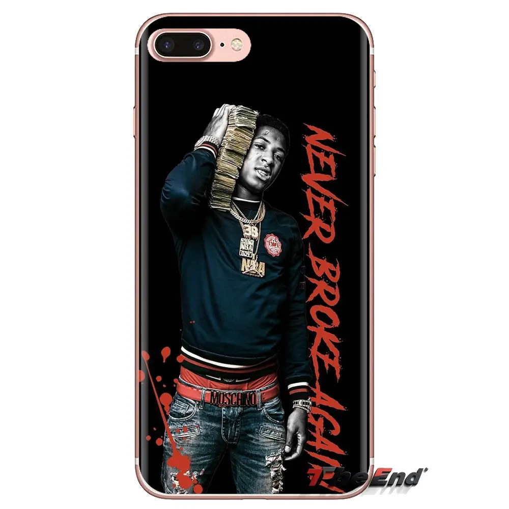 Youngboy никогда не сломал снова для iPod Touch Apple iPhone 4 4S 5 5S SE 5C 6 6S 7 8 X XR XS Plus MAX мягкие