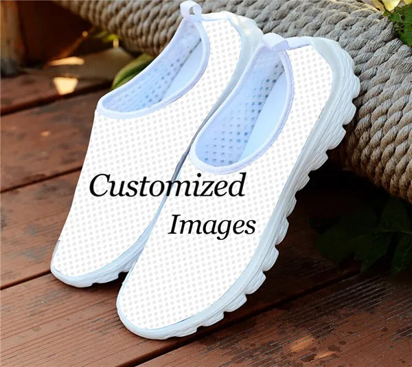 custom AA WHEREISART/летние женские туфли с объемным рисунком шеф-повара/повара повседневные женские лоферы на плоской подошве женские пляжное легкое платье без шнуровки Zapatos - Цвет: custom AA