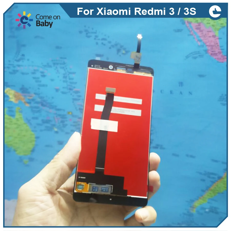 Оригинальный ЖК дисплей и дигитайзер сенсорного экрана для Xiaomi Redmi 3 Redmi3 Замена