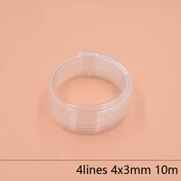 4 lines printer ink tube 4x3mm for epson allwin mimaki roland mutoh ink hose 10mlot large ink supply ink system