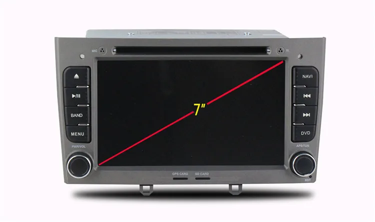 MEKEDE автомобильный Радио Видео dvd для peugeot 408/peugeot 308 автомобильный dvd с gps, рулевое колесо BT canbus, поддержка 1080p видео