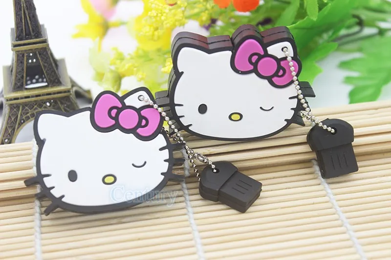 cutehello, розничная, usb флеш-накопитель hello kitty, 8 ГБ/16 ГБ/32 ГБ, прекрасный флеш-накопитель kitty, 11 стилей