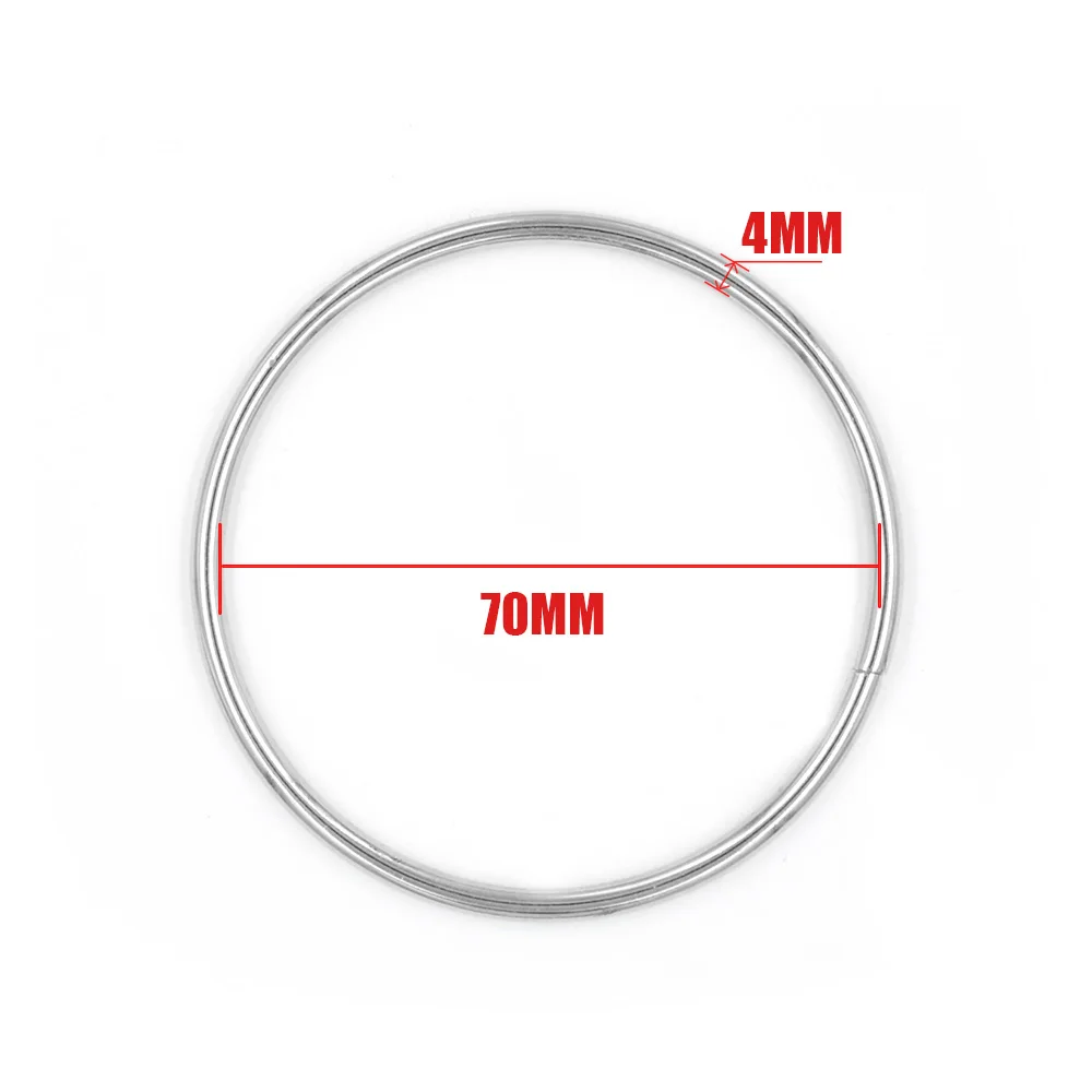 (5 шт./партия) Внутренний диаметр большого кольца 70 мм. Аксессуары для одежды