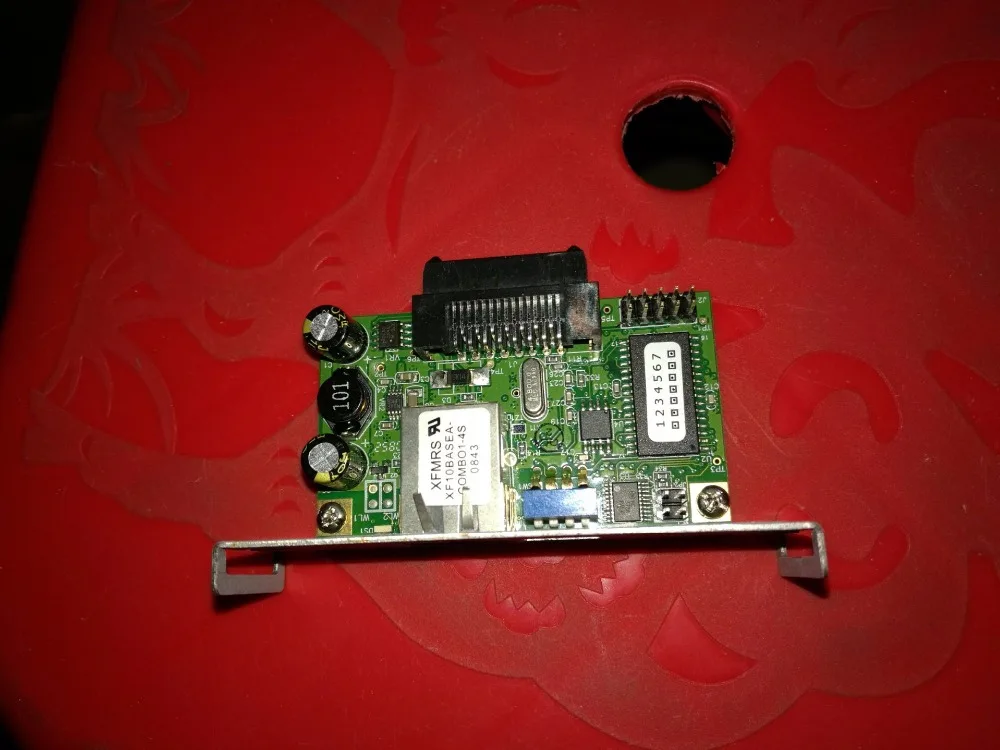 

Сетевая карта ETHERNET IV 991414C DIP для EPSON 88III 88II 88IV, Чековая карта